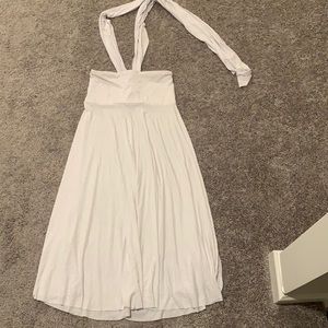 White CulturePhit Tube Dress with Ties